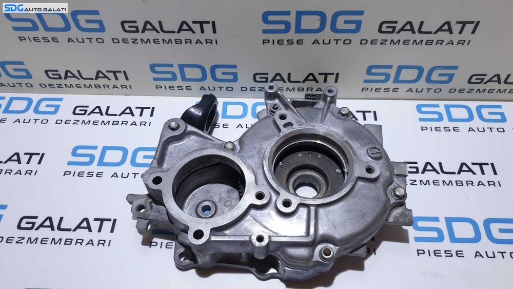Capac Suport Pompa Vacuum cu Pinion Ax Came Distributie Motor Mazda 5 2.0 D 2005 - 2010 Cod RF7J10600 RF7J S5209 [V0725]
