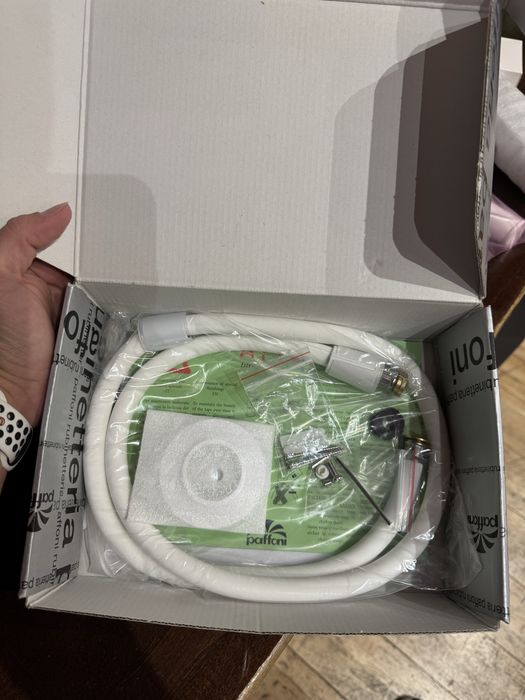 Хигиенен душ комплект Tweet Round Mix White - Paffoni