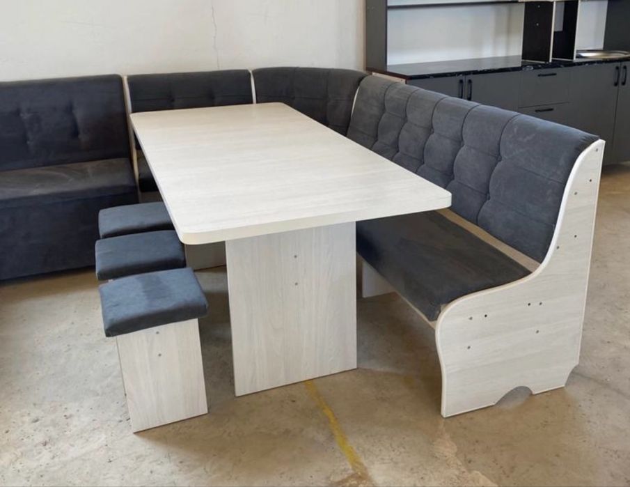Кухонный уголок НОВЫЙ столы стулья в наличии и на заказ