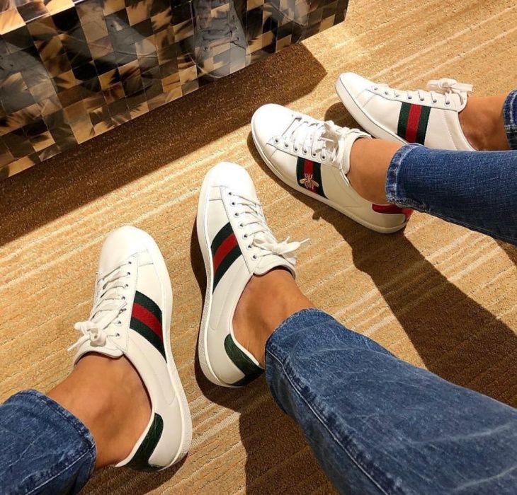 Adidasi Gucci unisex/piele naturală nu eco/certificat autenticitate