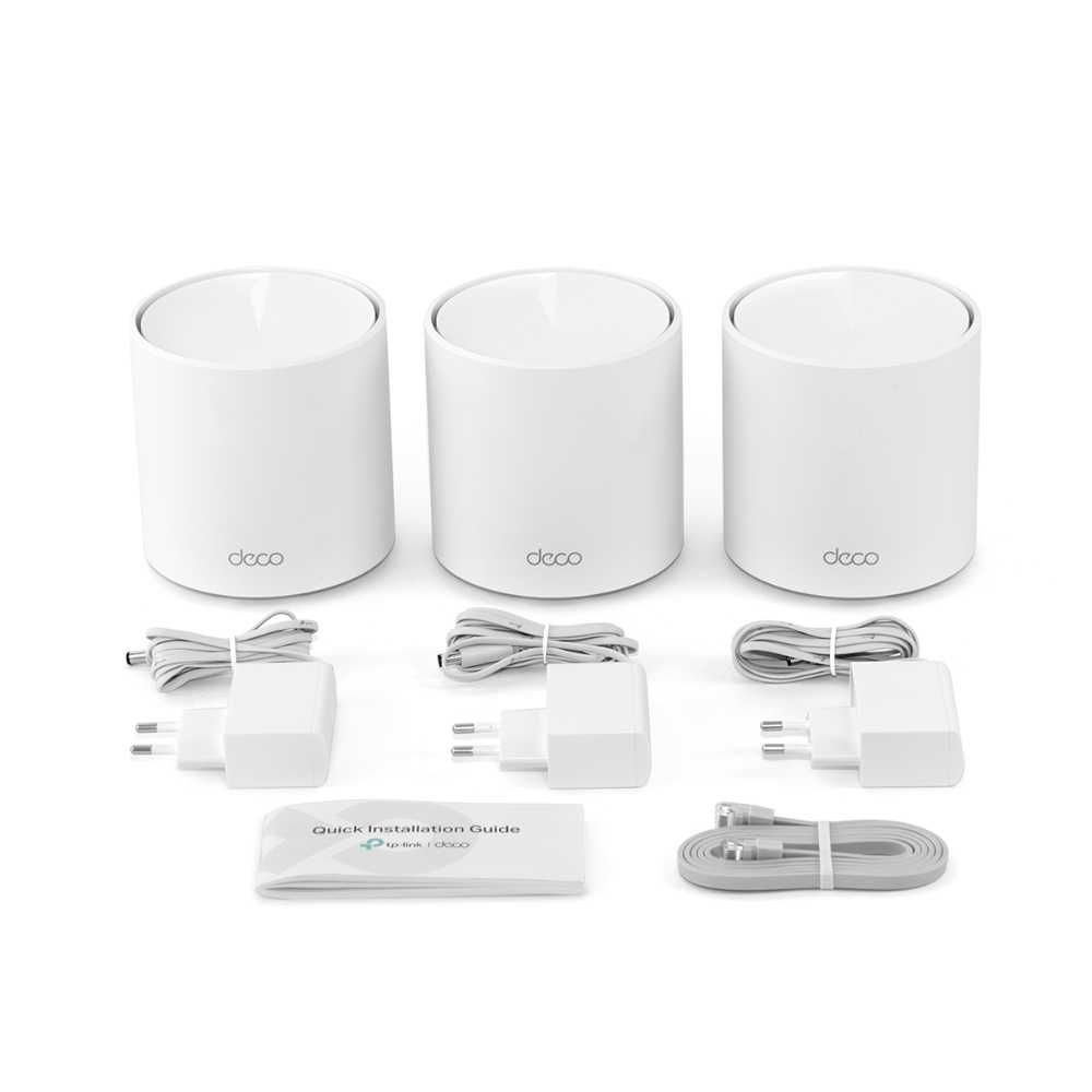Wi-Fi роутер TP-Link  	Deco X50(3-pack) AX3000