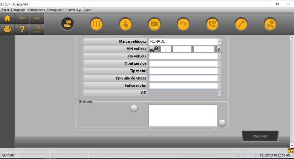 Diagnoza|Tester Renault|Dacia CanClip v222 In limba romana