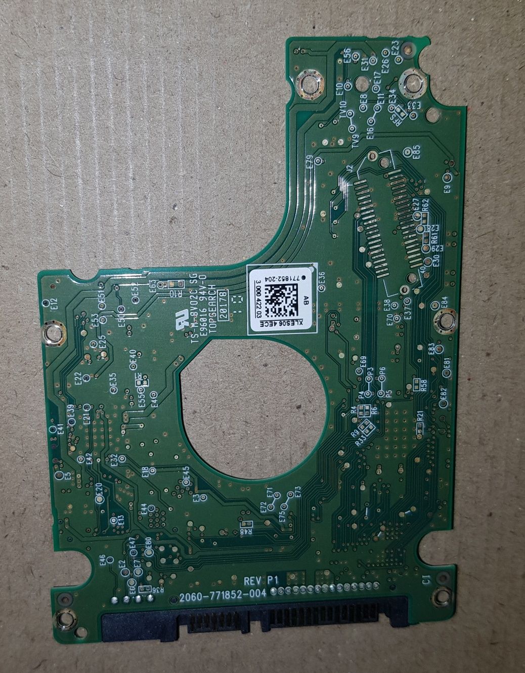 Placa hdd 2.5' laptop de la WD5000LPVT-08G33T1