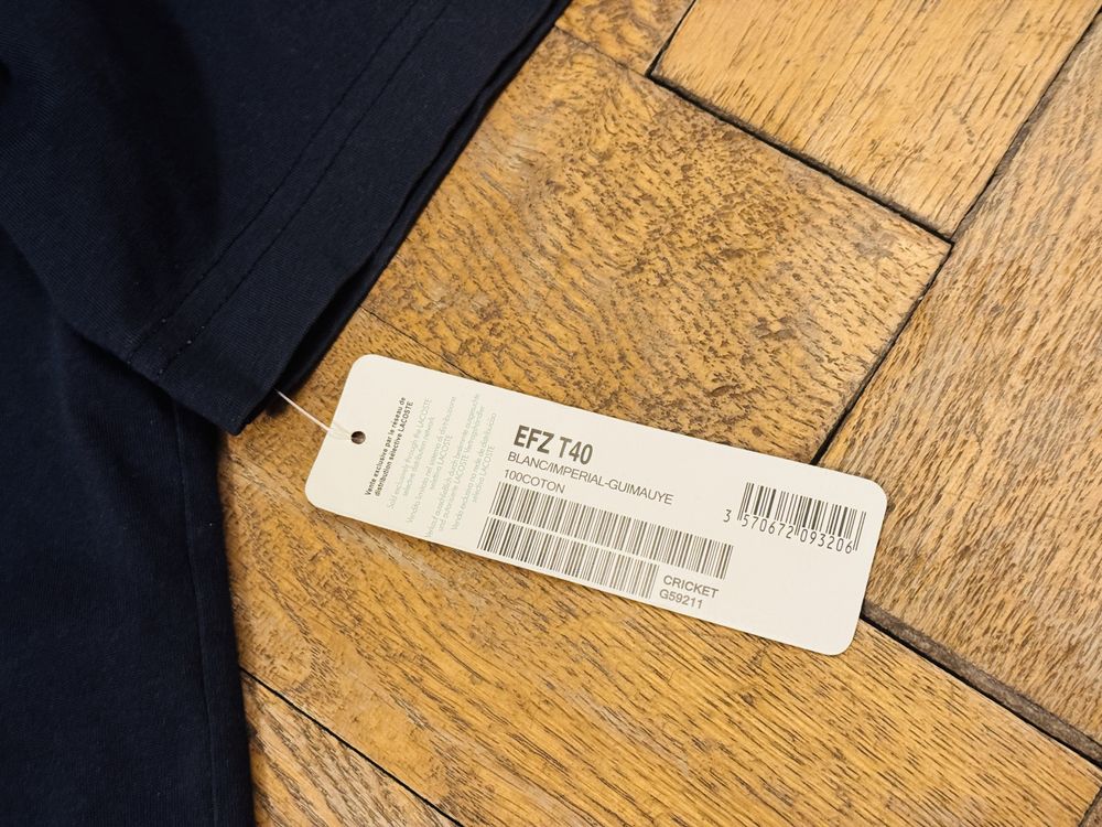 Tricou Lacoste Bleumarin Regulat Fit XL