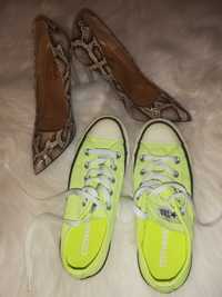 Дамски обувки на ток Tara shoes  и кецове Converse