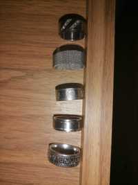 Комплект от 5 бр. мъжки пръстени