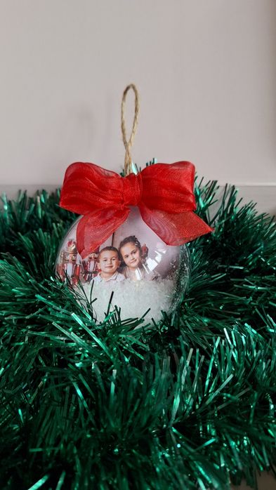 Топка за елха с ваша снимка