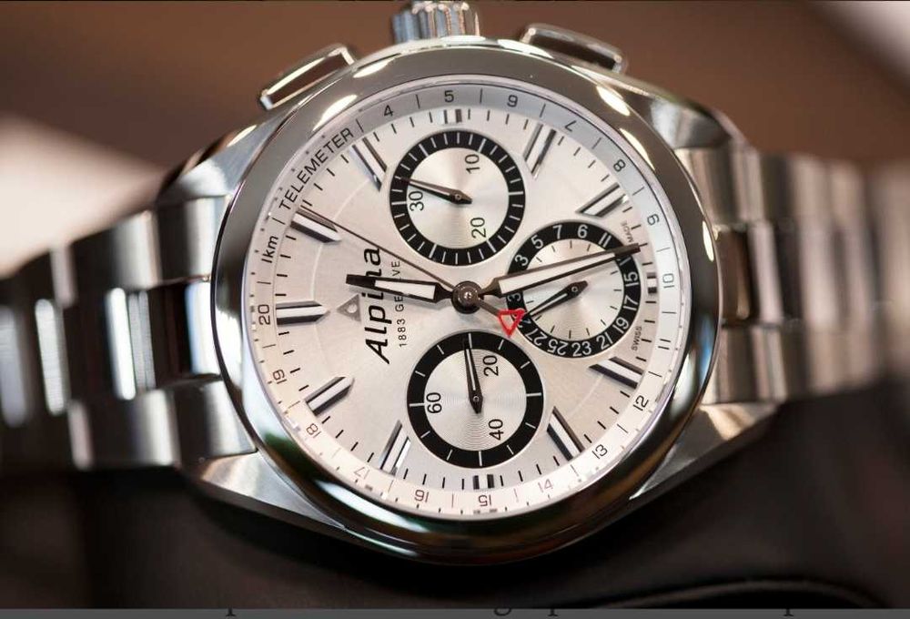 Alpina flyback chronograph automatic watch