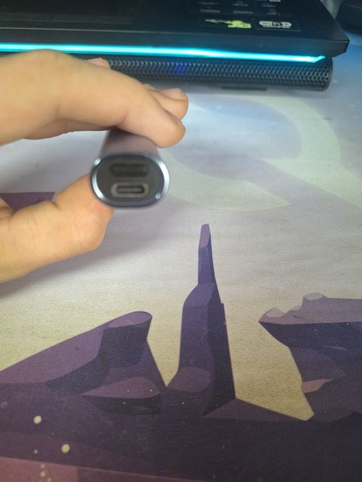 Aparat GLO PRO SLIM (negru) + aparat VOZOL SWITCH PRO (albastru)