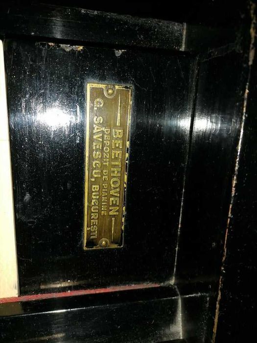 Pian Stingl Original – placă de bronz, clape originale