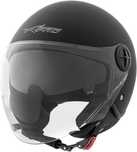 Casca Moto, Open-Face,cu Viziera si Ochelari, Neagra, Marime XL, 59 CM