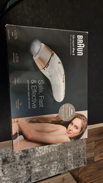 Aparat epilare IPL Braun Silk-Expert Pro 5 (PL5014)– stare foarte bună