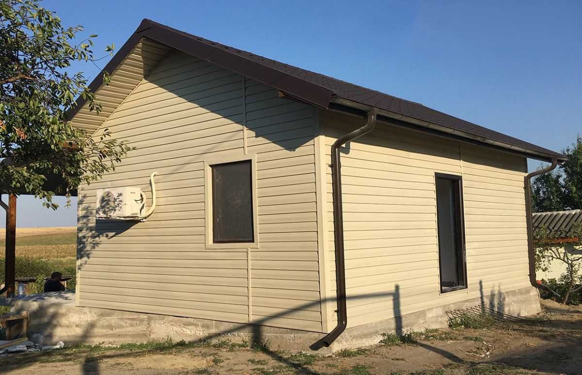 Casa modulara, garaje auto, containere din panou sandwich termoizolant