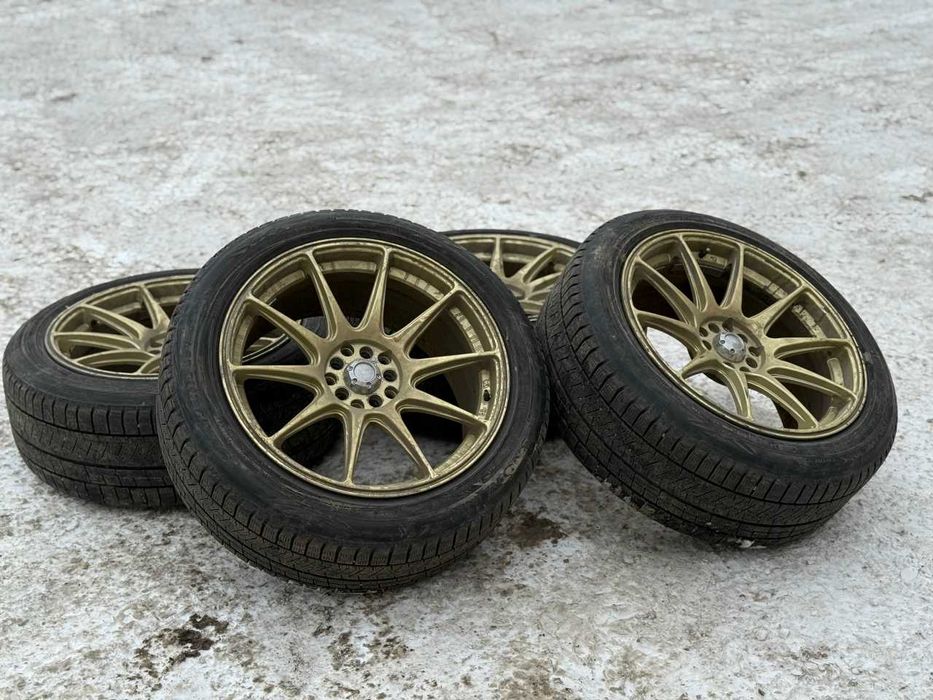 Диски R18 Rays VOLK RACING с резиной