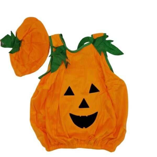 Costum Dovleac Copii Halloween Cu Pălărie Inclusă 1-3 Ani FABRILUX®