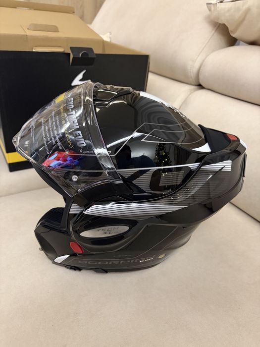 Casca moto Flip-back Scorpions EXO-Tech EVO Traveller