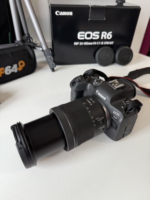 Canon EOS R6 Aparat Foto Mirrorless 20.1 MP Full-Frame 4K Kit