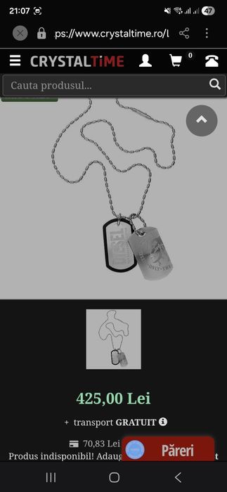 Colier/Lant Diesel Double Tag