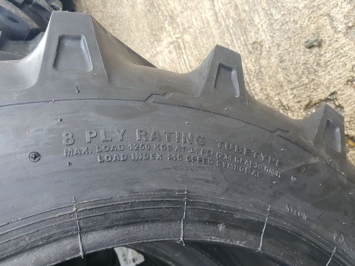 11.2-24 cauciucuri noi OZKA pentru 4x4 cu garantie 8 Pliuri noi XYTM