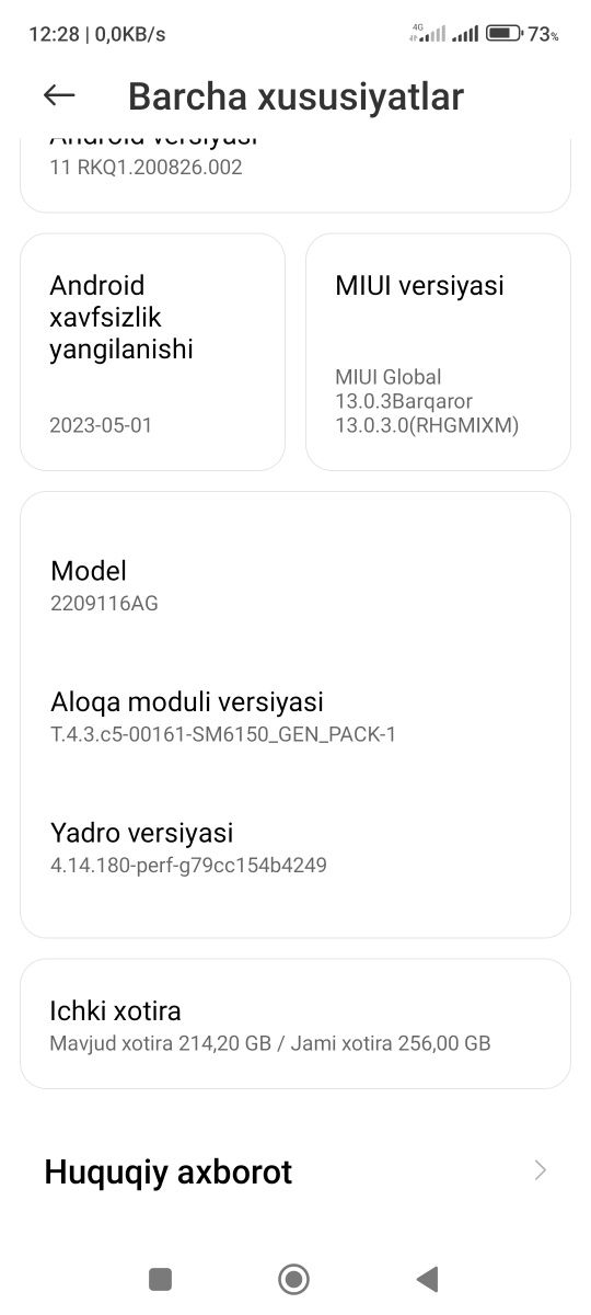 Redmi 12 pro 8+3/256