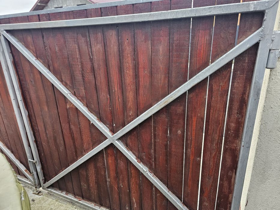 Poarta pietonala si acces masina 1010/3750