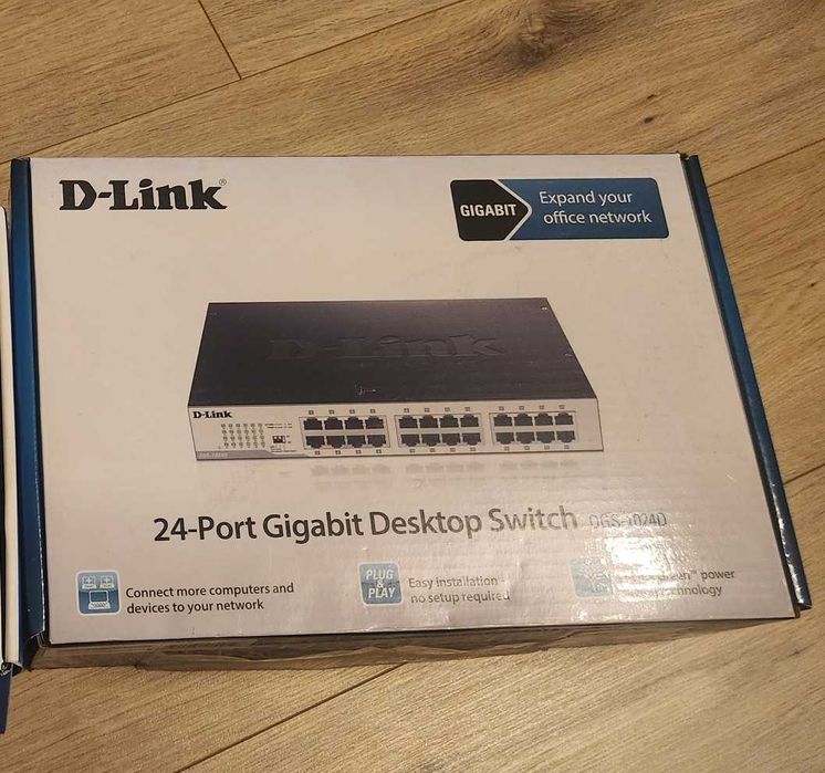 Суич гигабитов D-link DGS-1024D