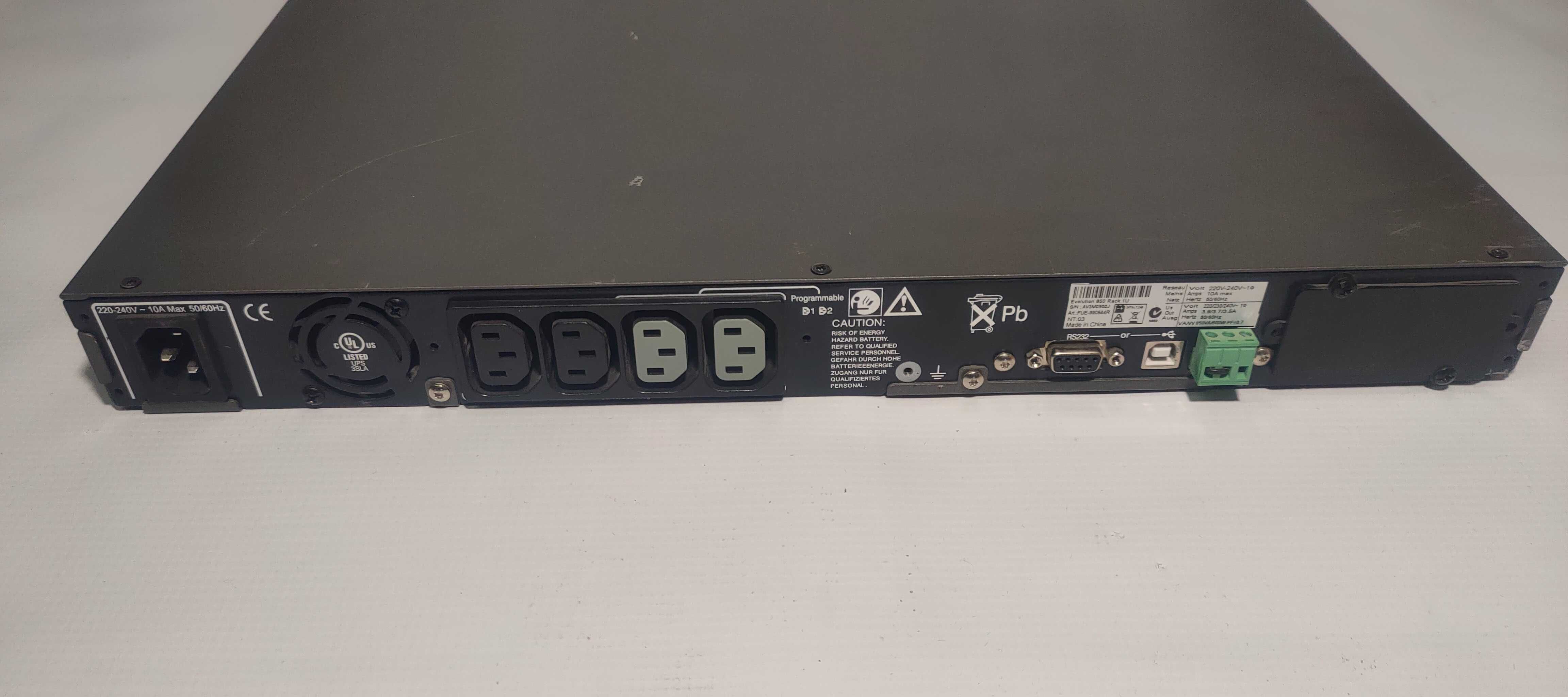 UPS Eaton pulsar evolution 850Va/ RM1U, гаранция, цената е с вкл. ДДС