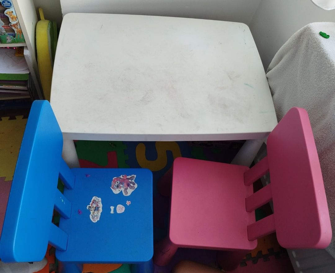 Dulap Ikea fata băiat,masa scaune Ikea copii