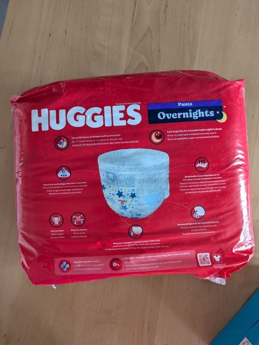 Huggies гащи 4 размер