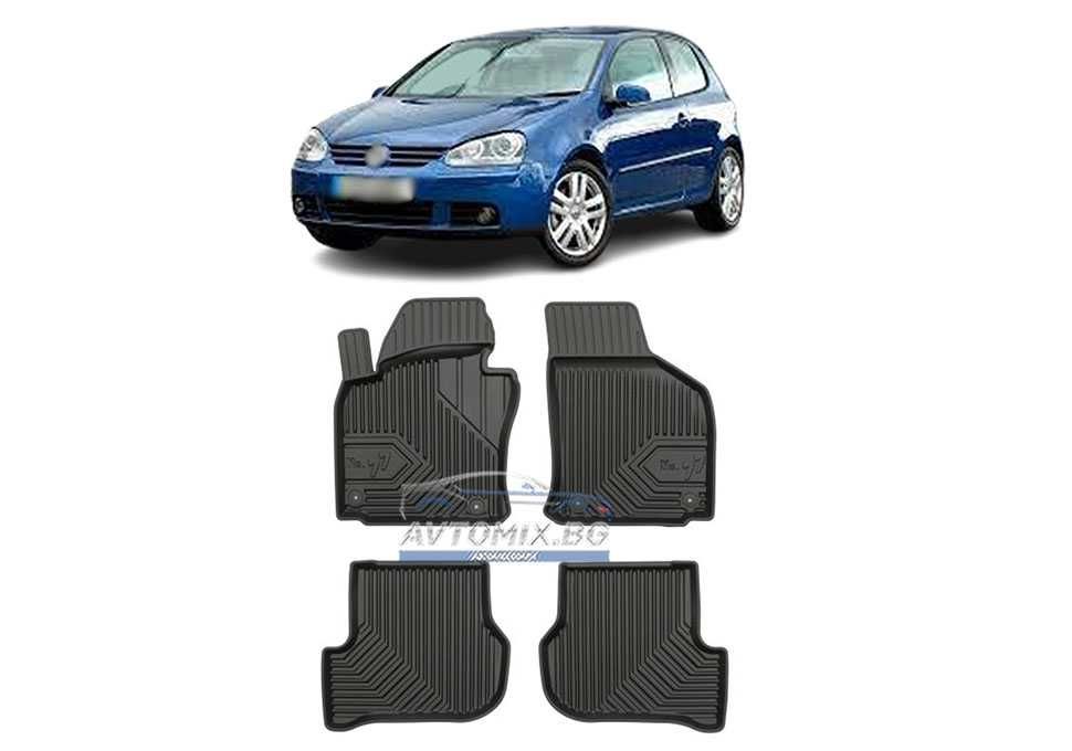 Гумени стелки зa VW Golf 5, 2004-2008 г., Модел No.77