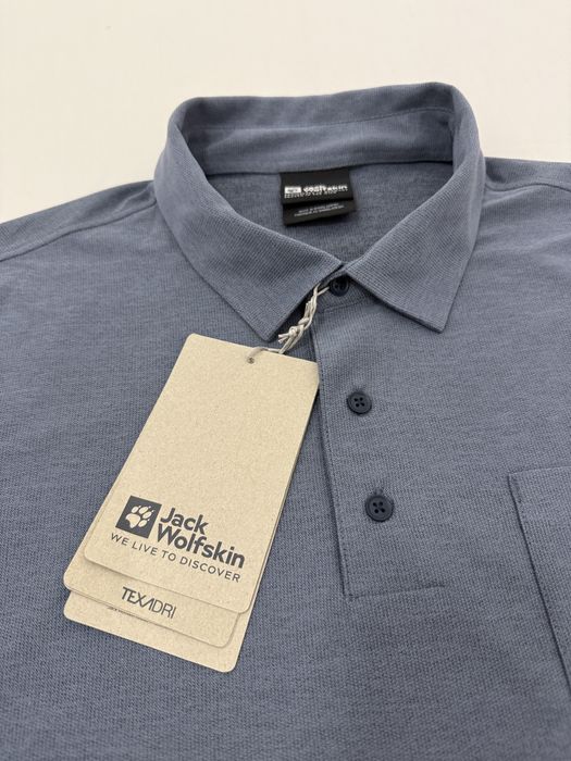 Tricou JACK WOLFSKIN (M barbat Terral Polo Nou outdoor hiking drumetii