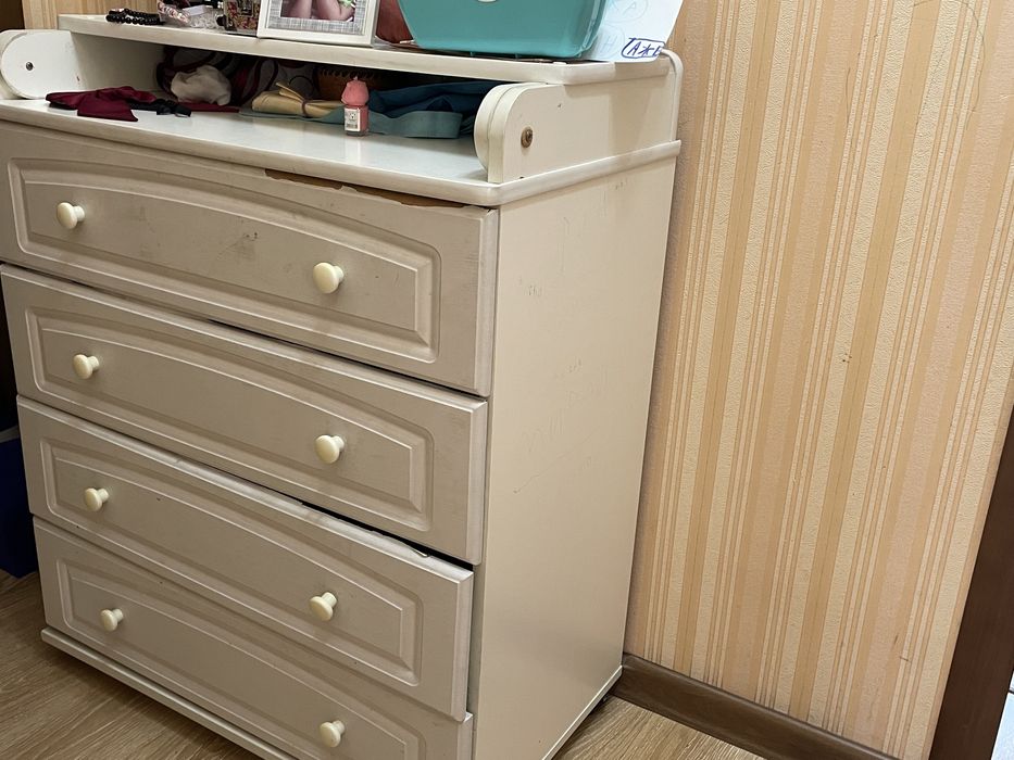 Комод 2 в 1 с пеленальным столиком