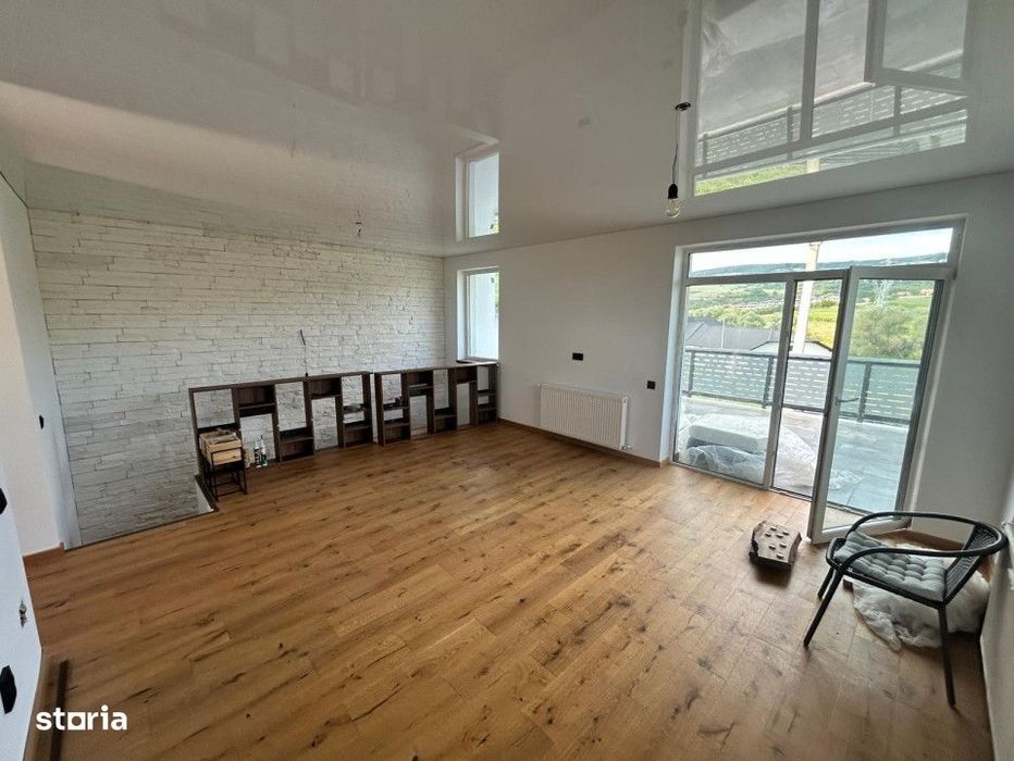Duplex finisat, 4 camere, 3 bai, terasa si gradina 480mp, Popesti
