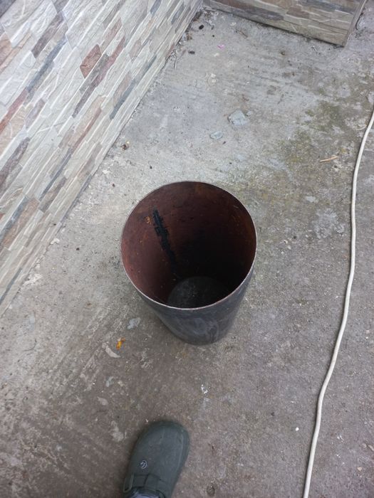 Vând burlan otel diametru 180 mm, lungime 500 cm