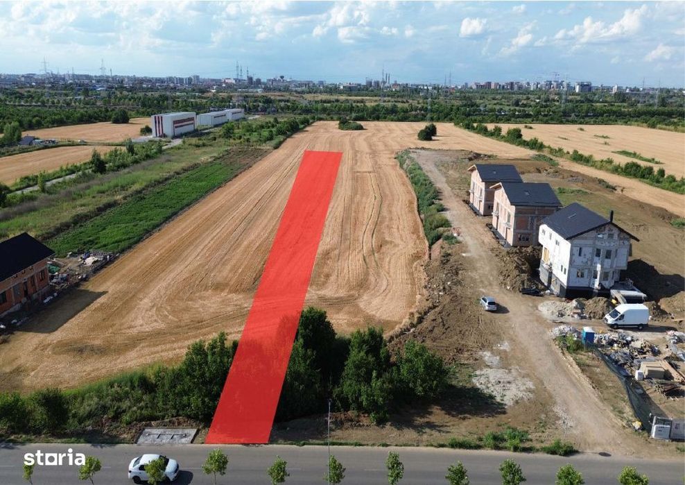 Teren de vanzare intravilan–Popesti-Leordeni–zona Hils Splai/ Spla