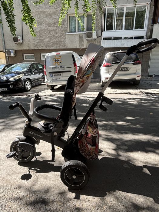 KinderKraft EASYTWIST -Триколка 5 в 1 с въртене на 360 градуса