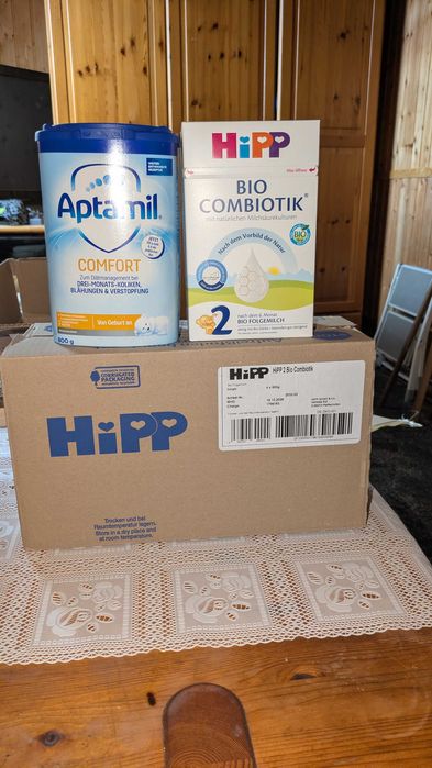 Аптамил/ Aptamil различни видове/ Hipp Combiotik 2 /Германия