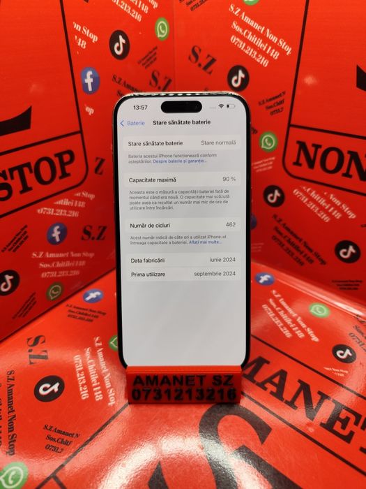 iPhone 15 Pro Amanet SZ Non Stop