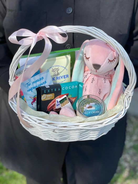 Подарочный бокс | корзина с подарками | подарок на День Рождения