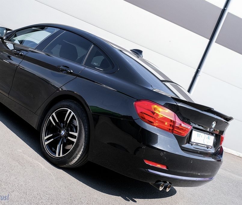 Лип спойлер багажник BMW F36 F32 4 сериа lip M бмв ф36 ф32 M4 style