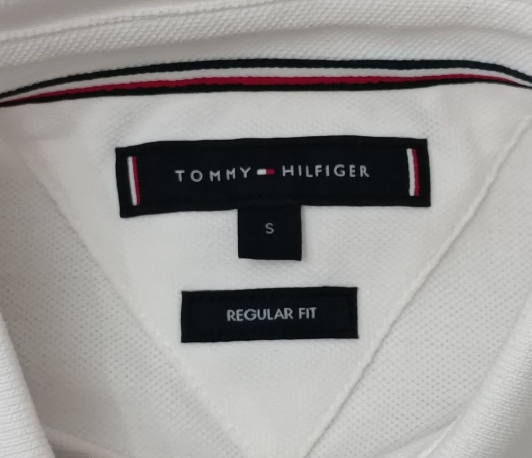 Tommy Hilfiger Polo Shirt оригинална тениска S памучна поло фланелка