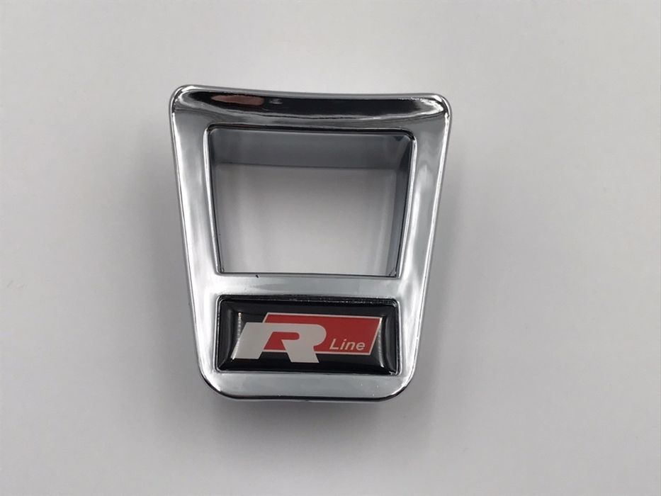 Emblema VW R-line volan rosu