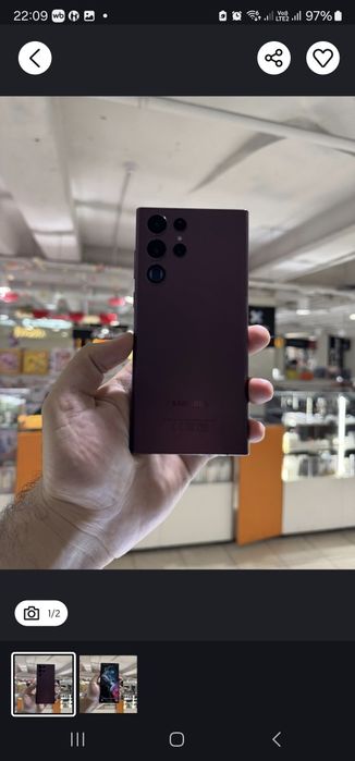 самсунг S 22 ultra  512 / 12 гб. обмен