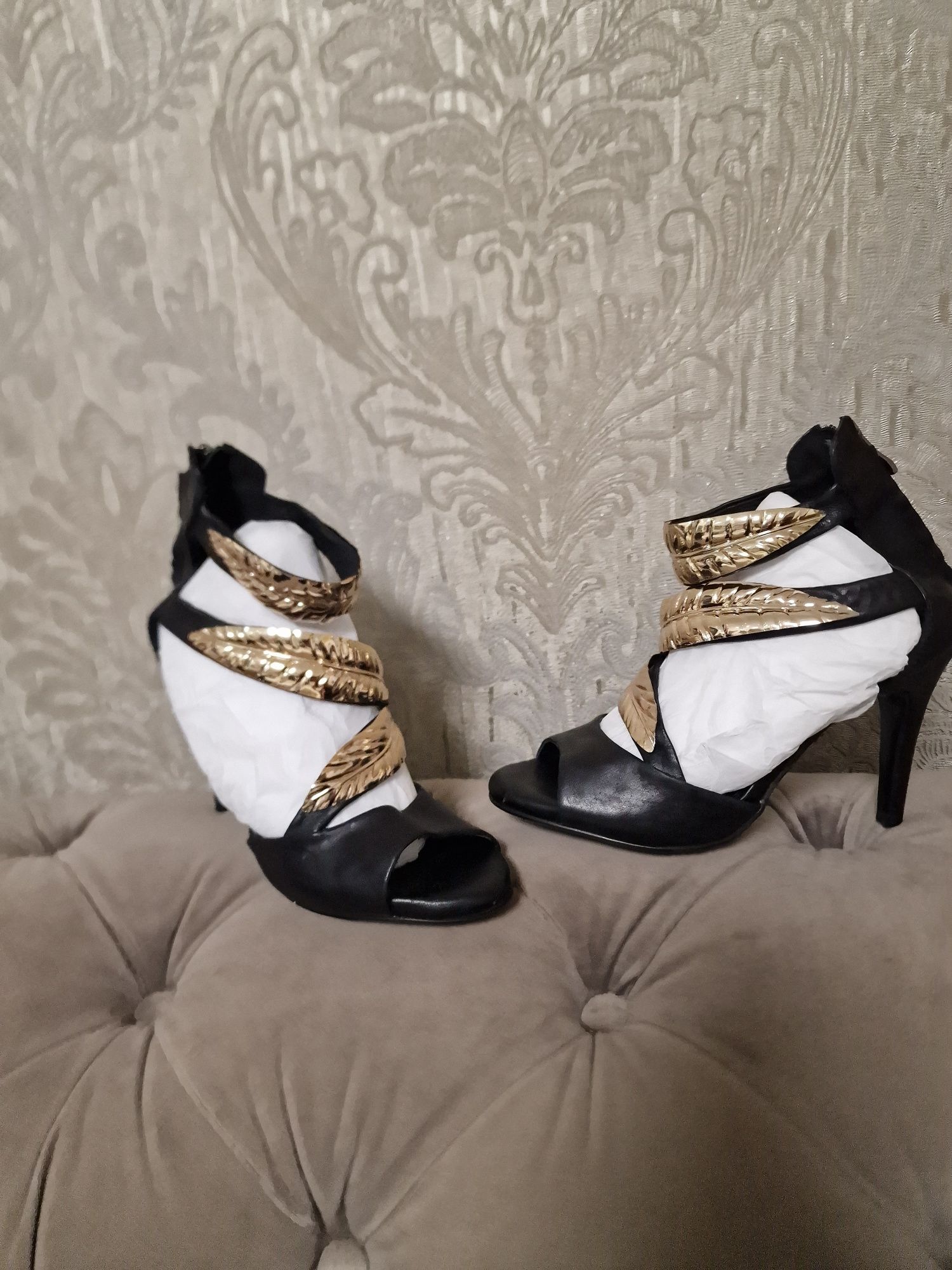 Sandale superbe 36 G Zanotti piele naturala