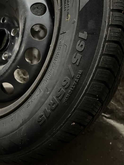 Джанти 15-ки със зимни гуми 5x112