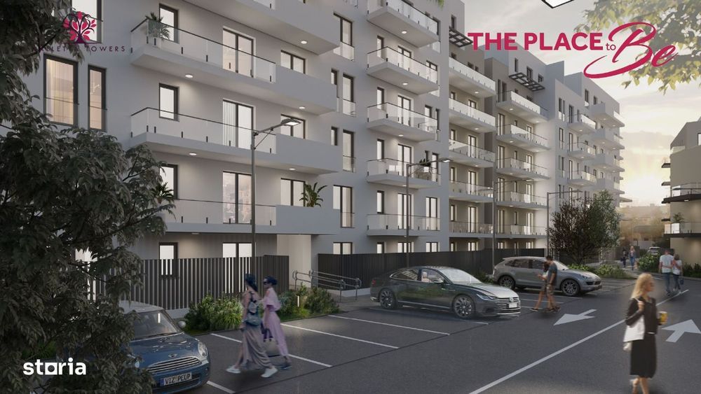 Apartament 2 camere / etaj 3/ 75mp utili / Valletta Towers / Craiova