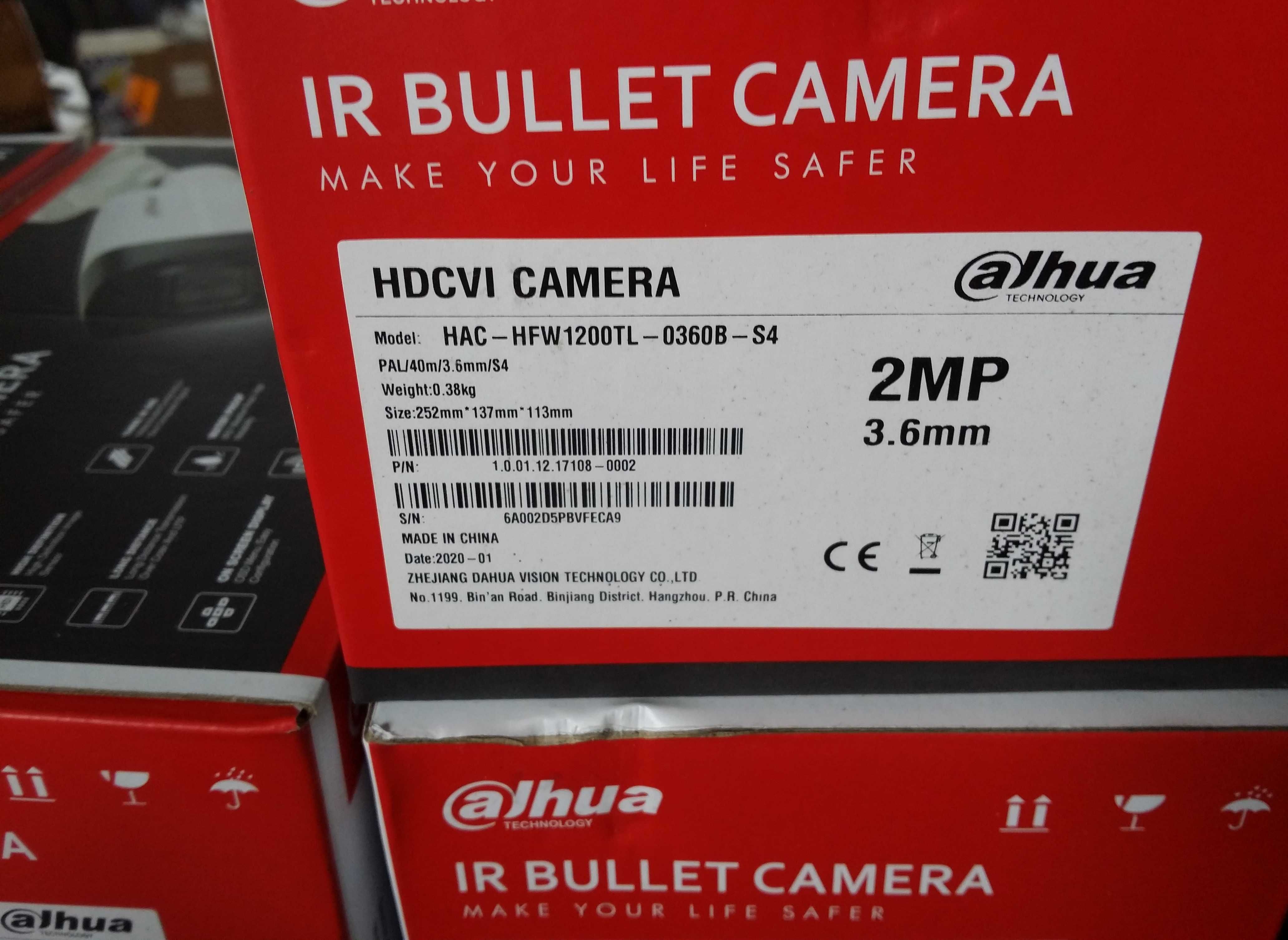 Supraveghere Video Kit 8 camere si DVR Dahua