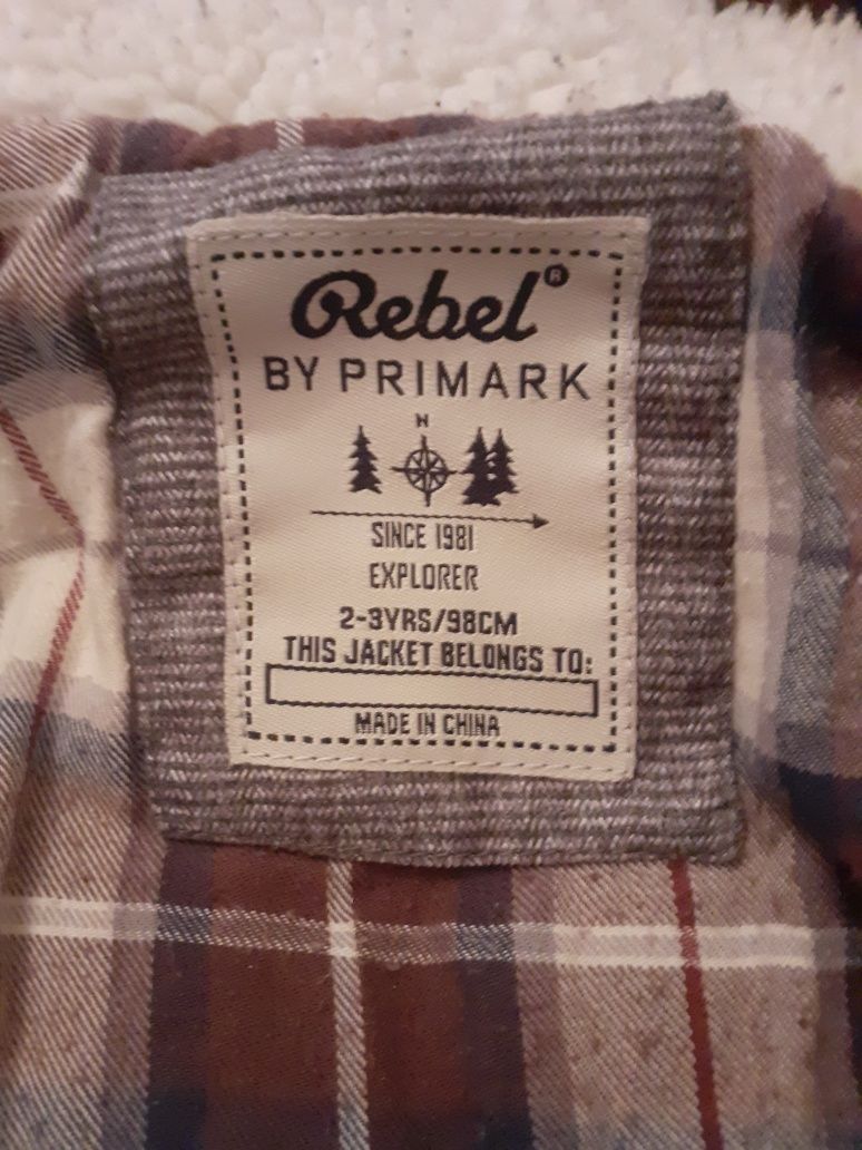 Primark зимно яке 2-3 год
