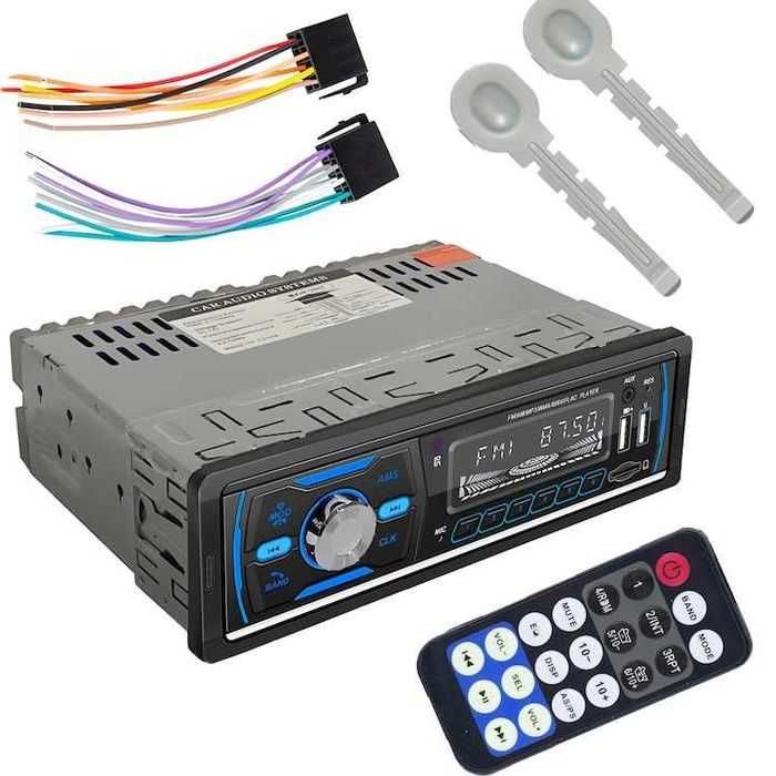 Radio auto,MP3 Player,bluetooth,4x50W, Telecomanda,AUX/microSD/USB,nou