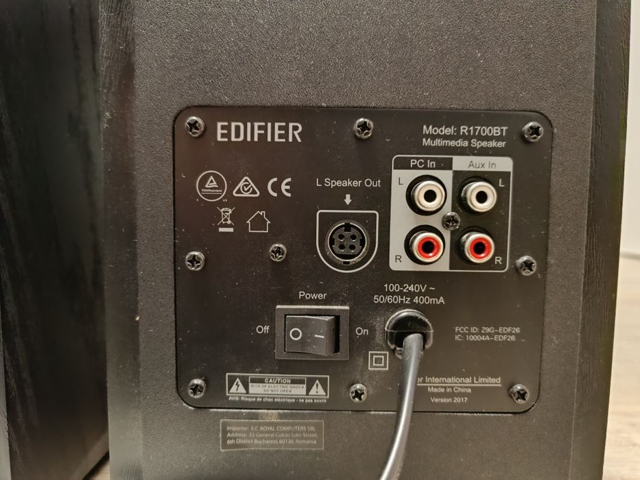 Boxe Edifier 2.0 66W R1700BT, bluetooth